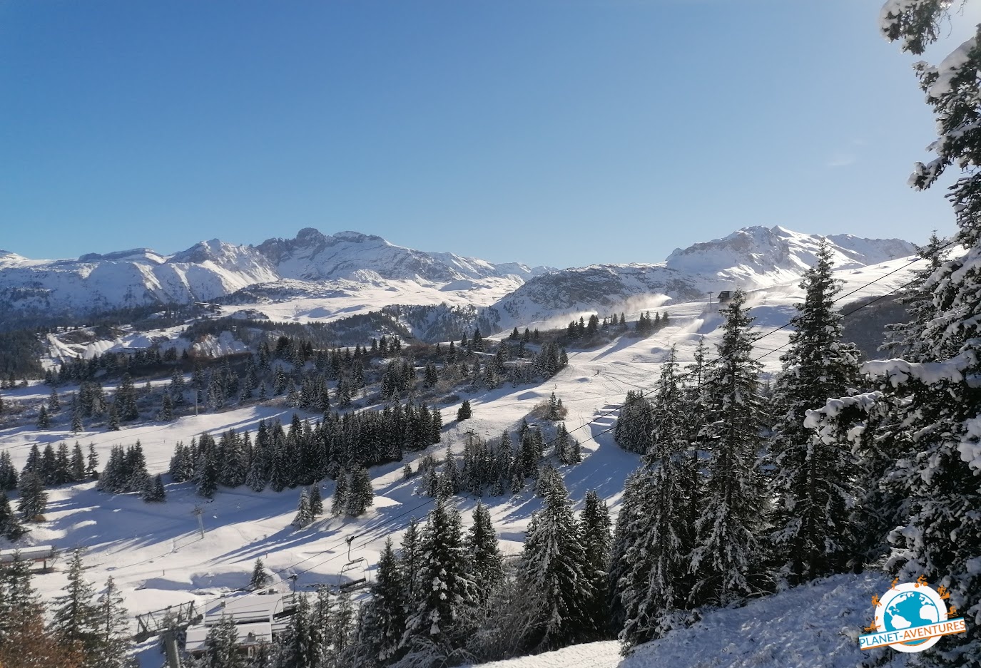 Illustration Planet-aventures de HIVER 2022-2023 Courchevel = top départ!